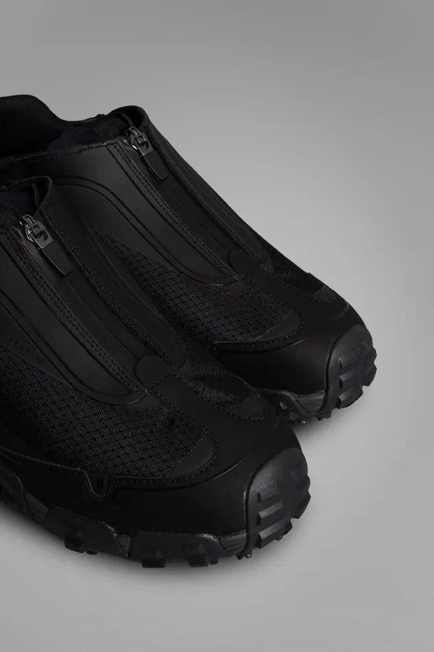 Men Norse Projects Footwear Zip Up Runner Black