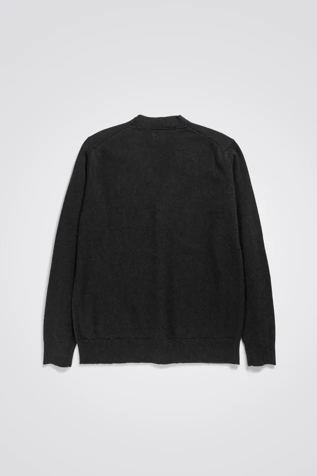 Men Norse Projects Knitwear Adam Merino Lambswool Cardigan Black