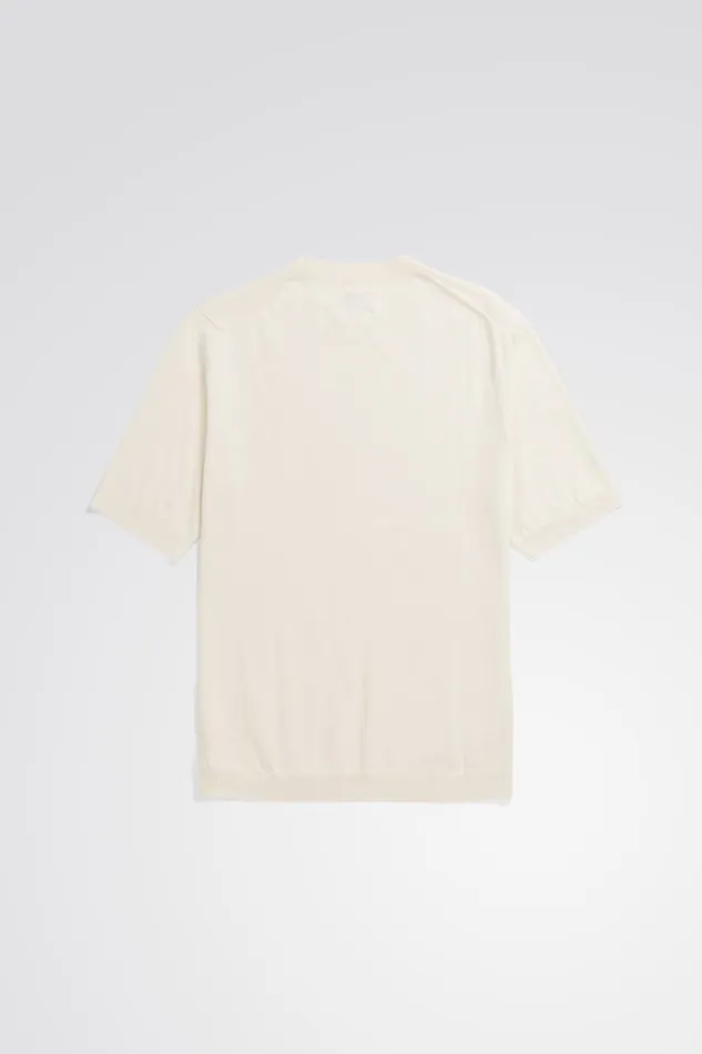Men Norse Projects Knitwear Rhys Cotton Linen Tshirt Kit White