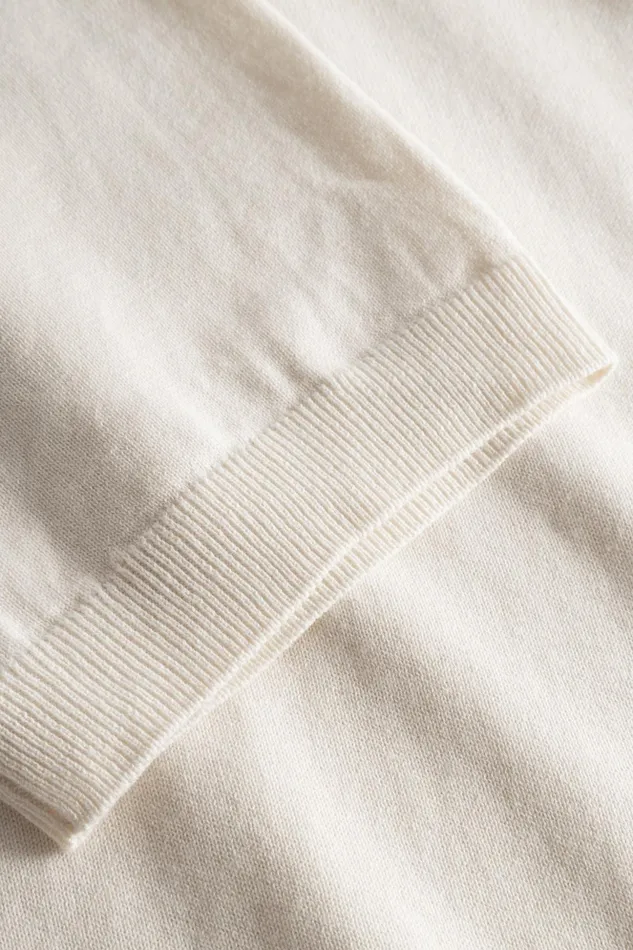 Men Norse Projects Knitwear Rhys Cotton Linen Tshirt Kit White