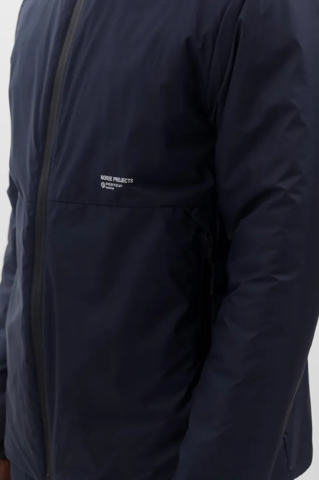 Men Norse Projects Outerwear Alta Light Pertex Dark Navy