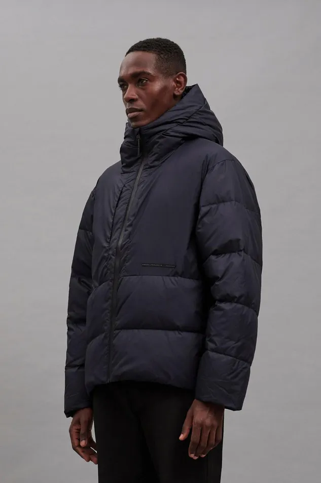 Men Norse Projects Outerwear Asger Pertex Quantum Down Jacket Dark Navy