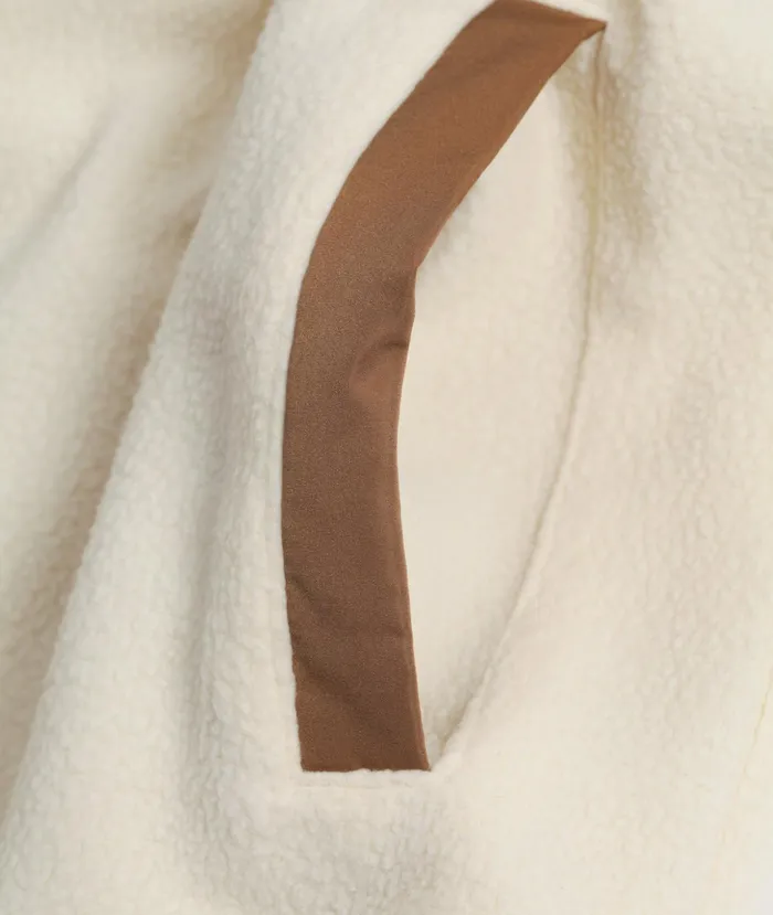 Men Norse Projects Outerwear Frederik Fleece Full Zip Jacket Ecru