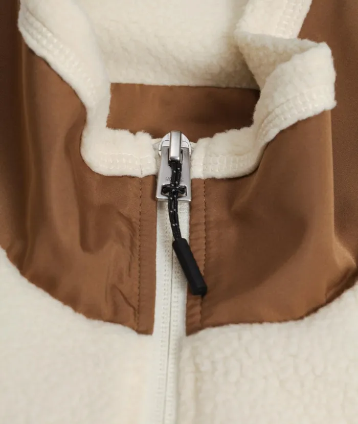 Men Norse Projects Outerwear Frederik Fleece Full Zip Jacket Ecru
