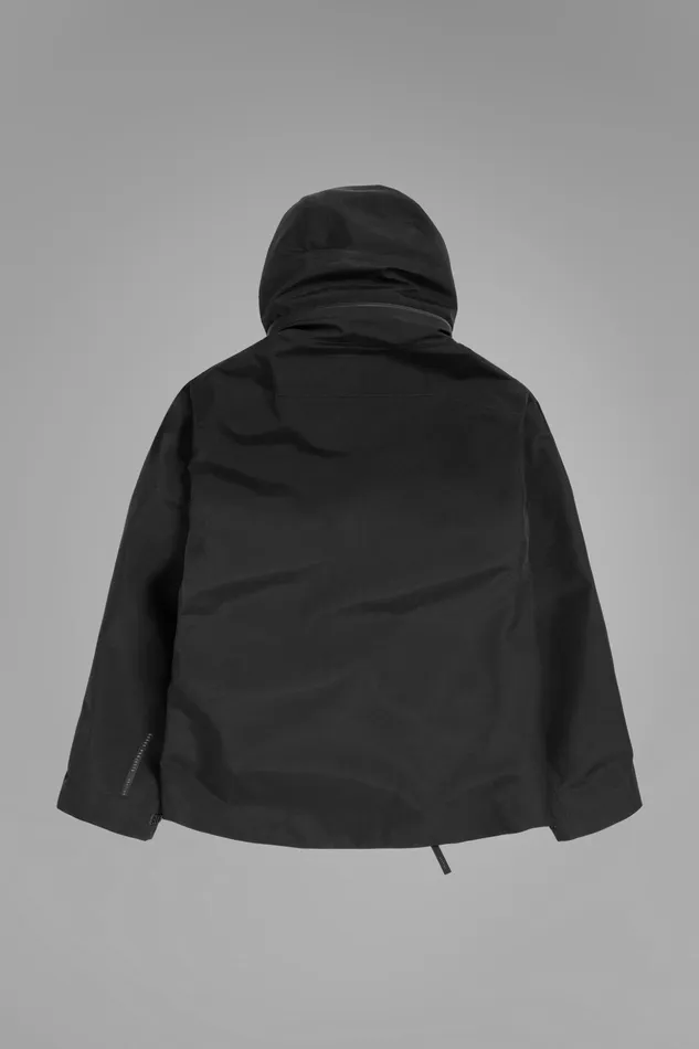 Men Norse Projects Outerwear GoreTex 3L Stand Collar Jacket Black