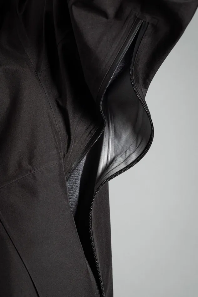 Men Norse Projects Outerwear GoreTex 3L Stand Collar Jacket Black