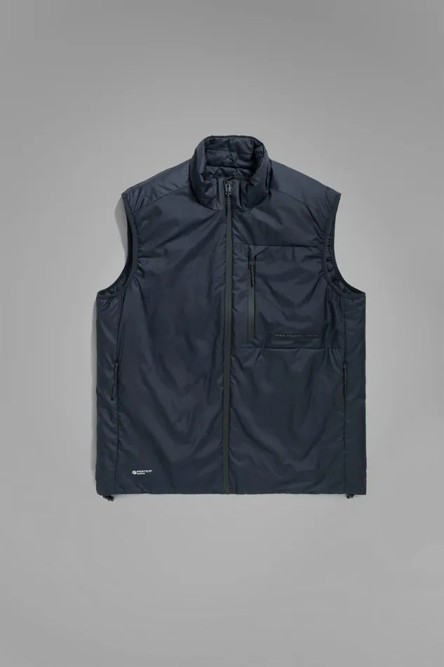 Men Norse Projects Outerwear Pertex Quantum Midlayer Vest Dark Navy