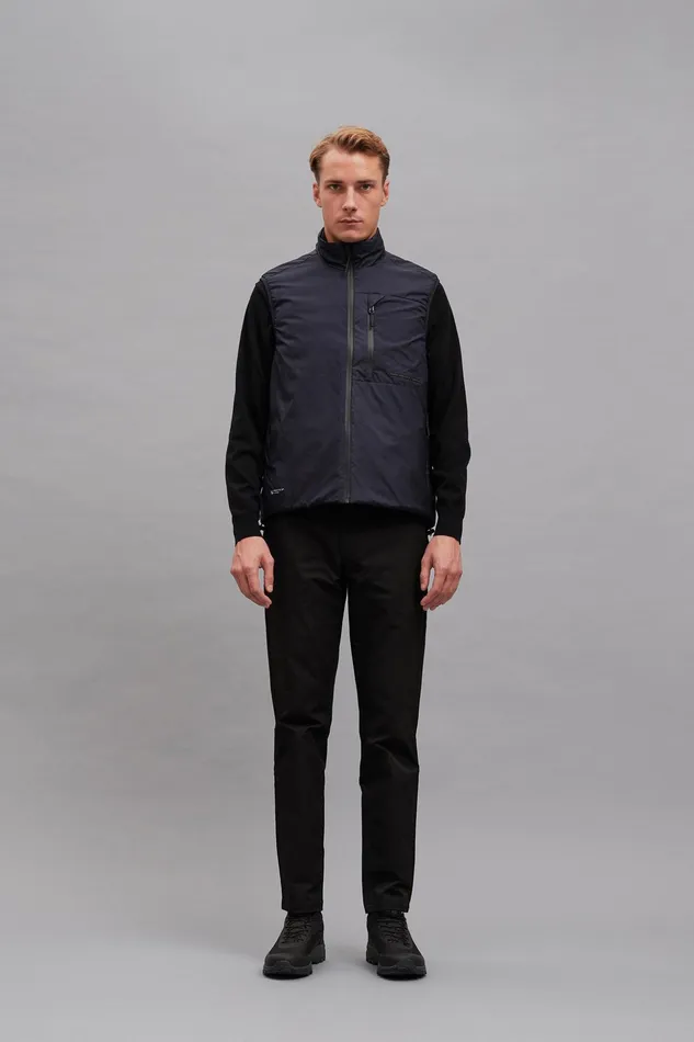 Men Norse Projects Outerwear Pertex Quantum Midlayer Vest Dark Navy