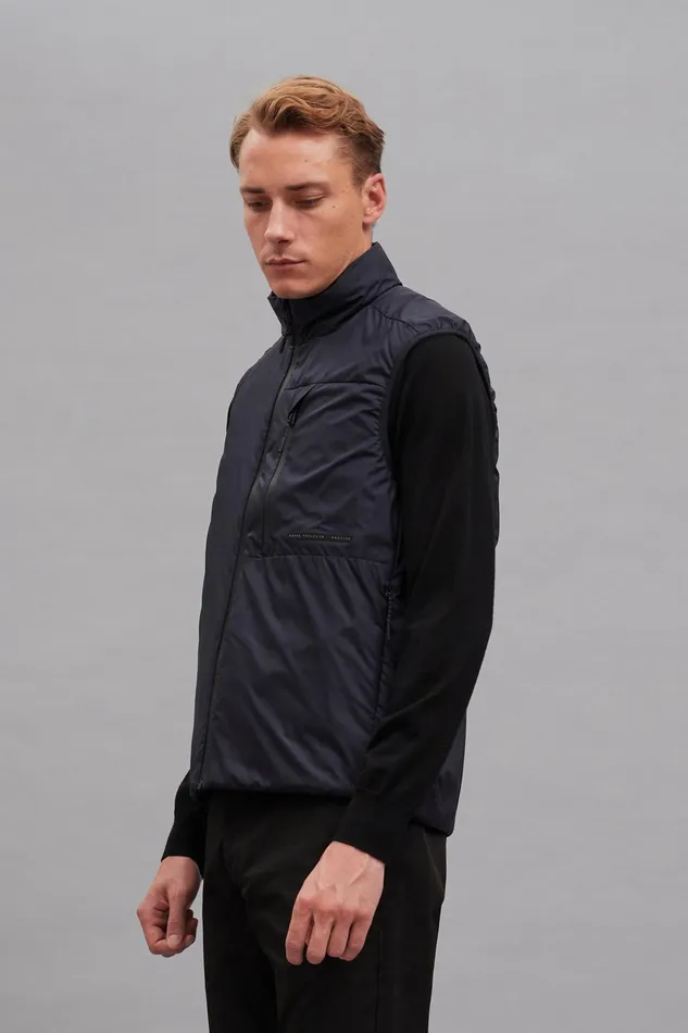 Men Norse Projects Outerwear Pertex Quantum Midlayer Vest Dark Navy