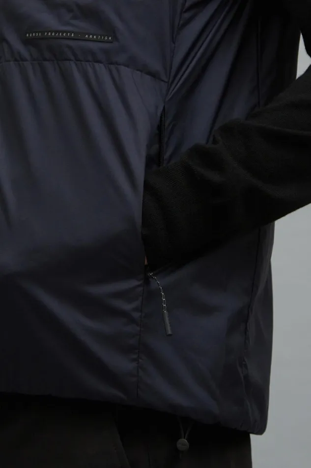 Men Norse Projects Outerwear Pertex Quantum Midlayer Vest Dark Navy