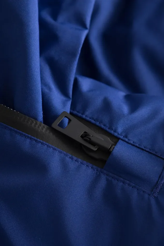 Men Norse Projects Outerwear Stand Collar Short Down Jacket Pertex Shield Cobalt Blue