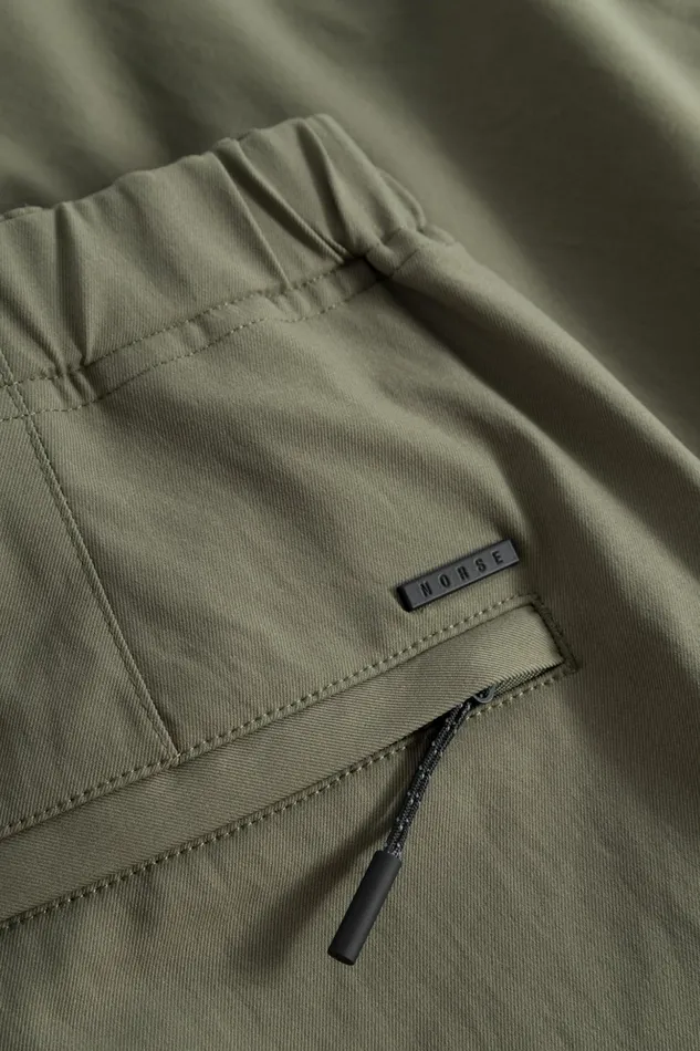 Men Norse Projects Shorts Ezra Solotex Shorts Sediment Green