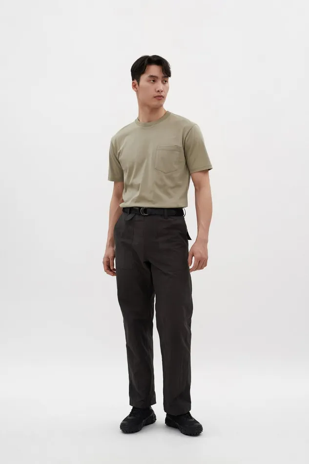 Men Norse Projects TShirts Johannes Organic Pocket Tshirt Clay