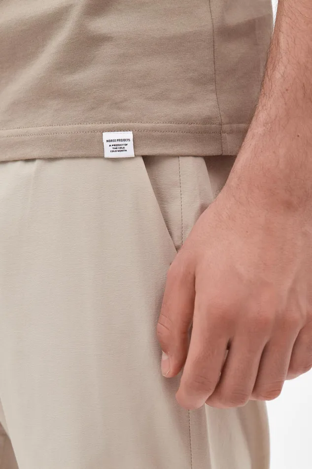 Men Norse Projects TShirts Niels Standard TShirt Sand