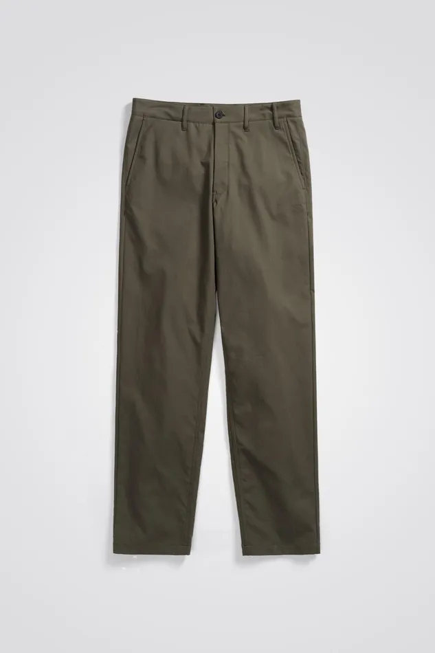 Men Norse Projects Trousers Aros Solotex Chino Beech Green