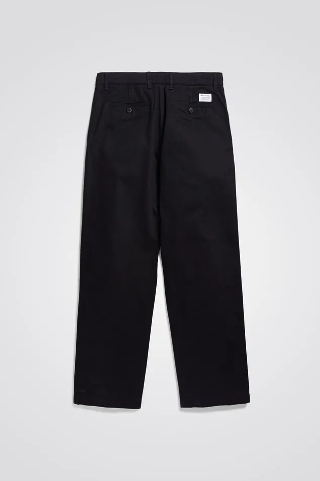 Men Norse Projects Trousers Lukas Heavy Black