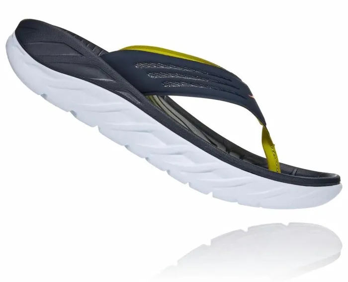 Men ORA Recovery Flip Ombre Blue Fiesta HOKA ONE ONE Recovery Sandals