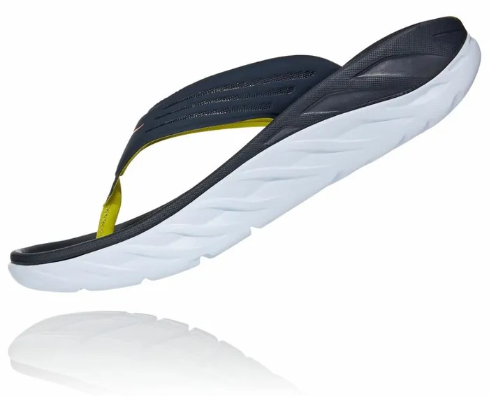 Men ORA Recovery Flip Ombre Blue Fiesta HOKA ONE ONE Recovery Sandals