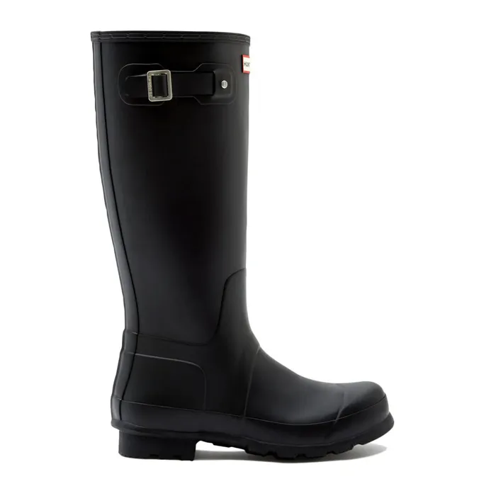 Men Original Tall Rain Boots Hunter Boots Original Tall Rain Boots Black