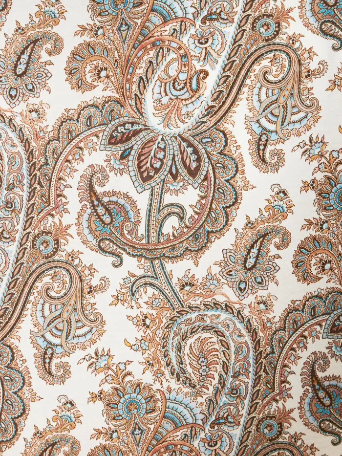 Men Paisley Cotton TShirt Etro TShirts