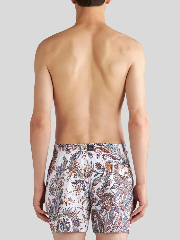 Men Paisley Swim Shorts Etro Beachwear