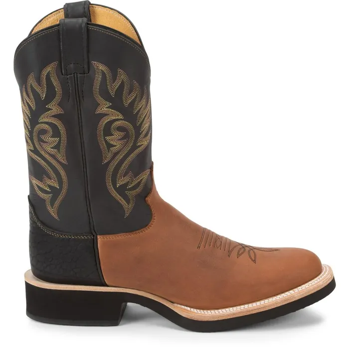 MEN Paluxy 11034 Western Brown Justin Boots Western