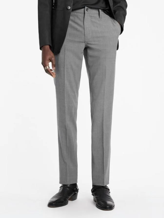 Men Pants John Varvatos MOTOR CITY PANT Blkoff Whit