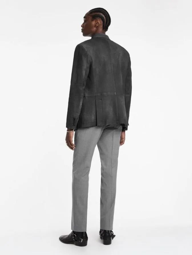 Men Pants John Varvatos MOTOR CITY PANT Blkoff Whit