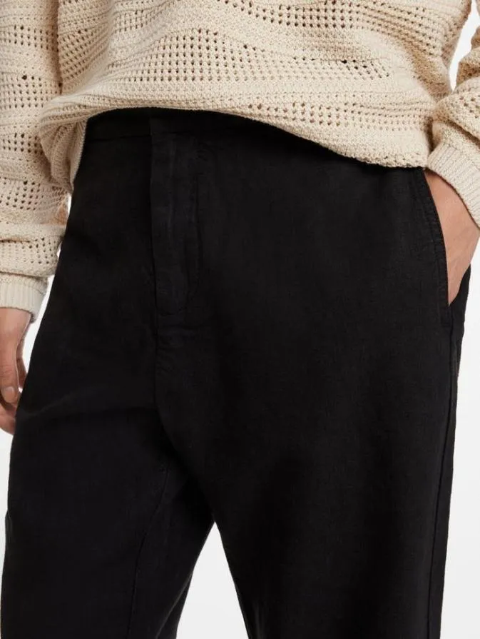 Men Pants John Varvatos SAL PANTS Black