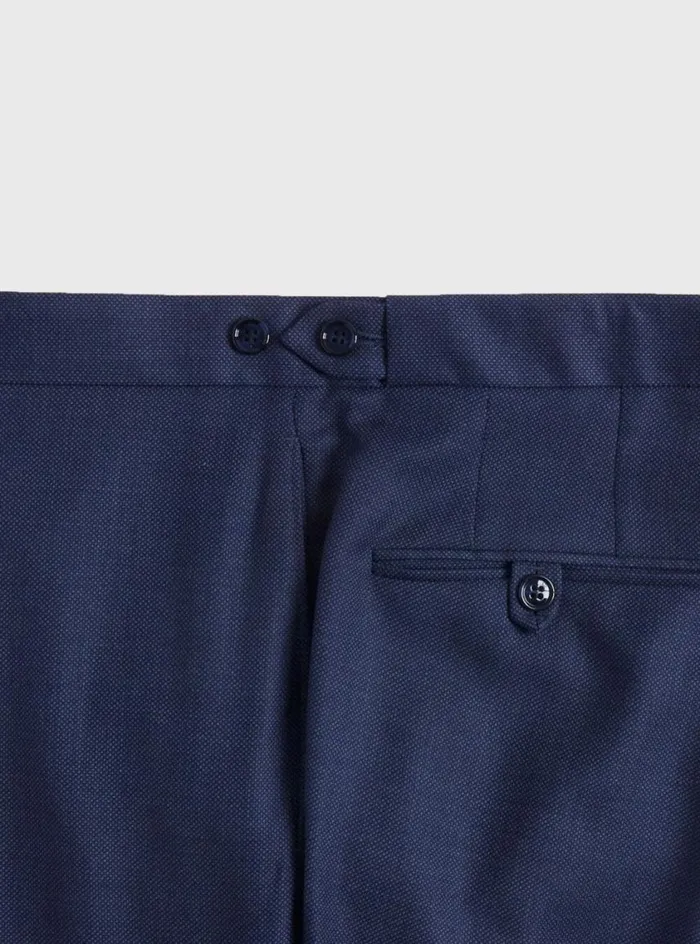 Men Paul Stuart Blazers and Jackets All Year Wool Nailhead Phillip Suit Blue
