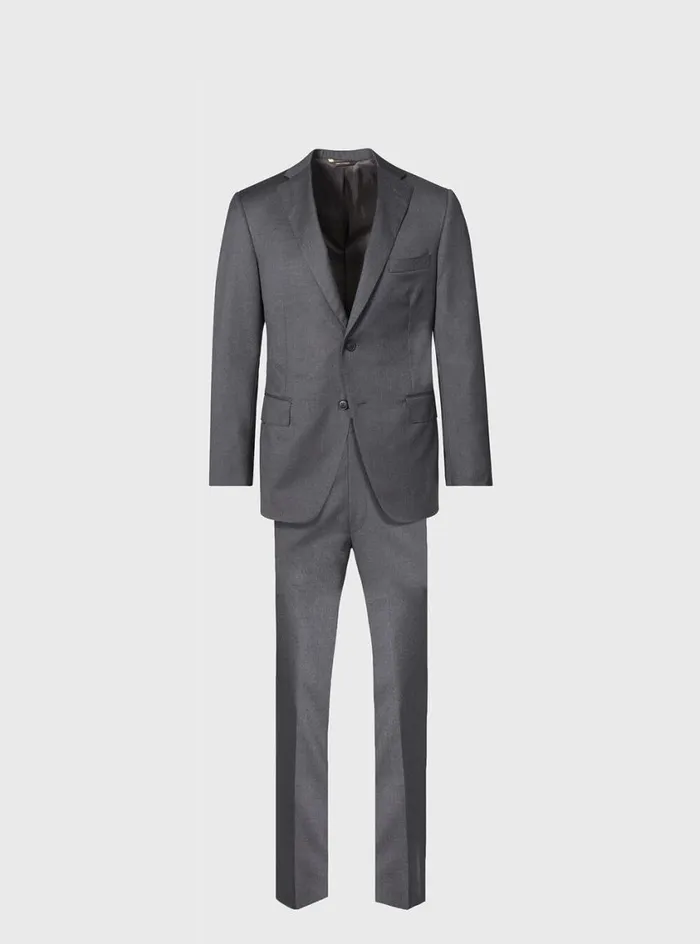 Men Paul Stuart Blazers and Jackets Loro Piana Wool Paul Suit Grey