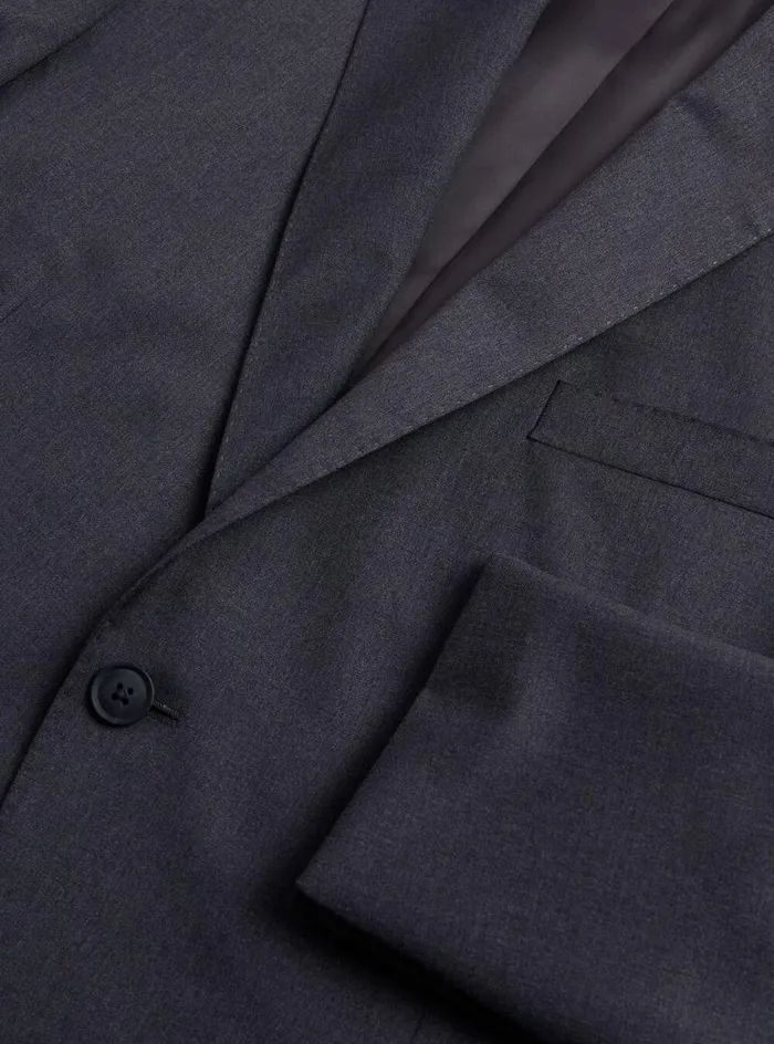 Men Paul Stuart Blazers and Jackets Loro Piana Wool Paul Suit Grey
