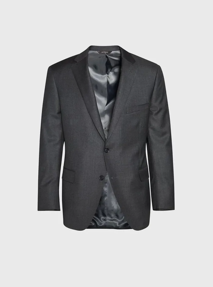 Men Paul Stuart Blazers and Jackets Travel Cloth Paul Suit Grey