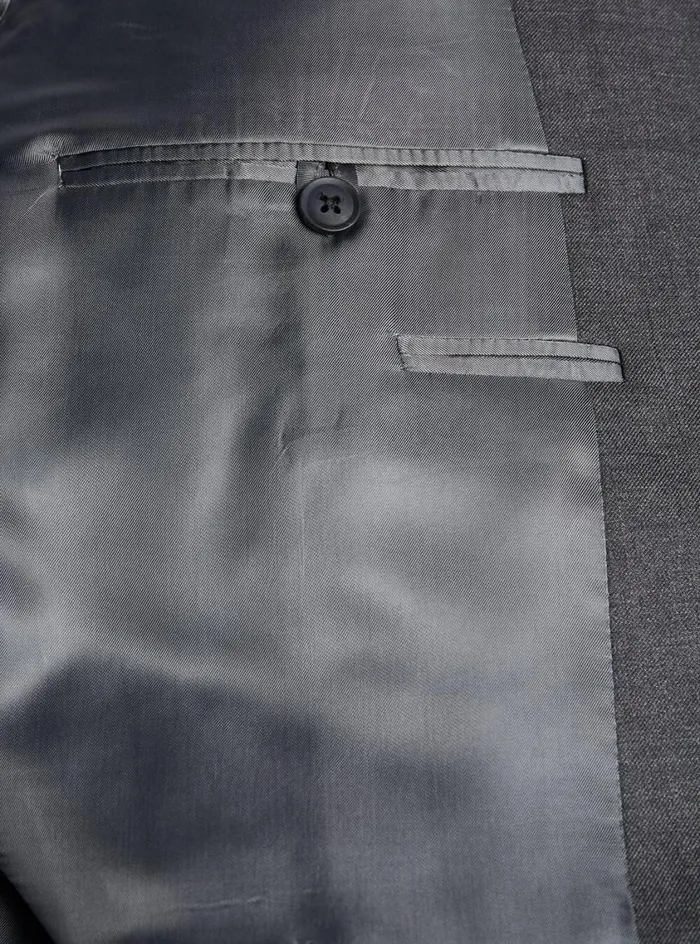 Men Paul Stuart Blazers and Jackets Travel Cloth Paul Suit Grey