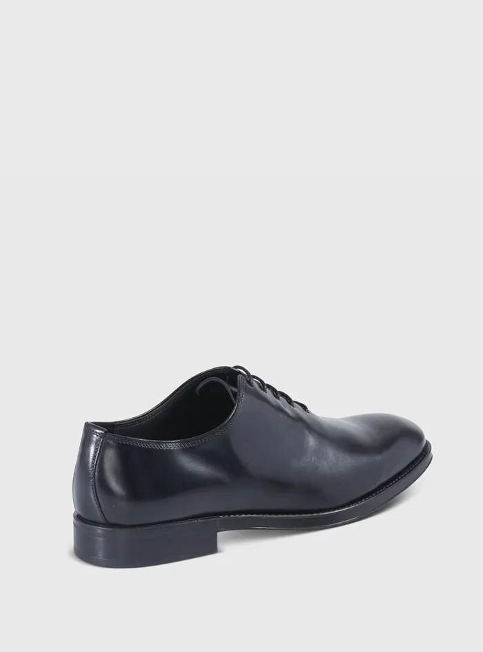 Men Paul Stuart Laceups and Oxfords Charles Leather Lace Up Black