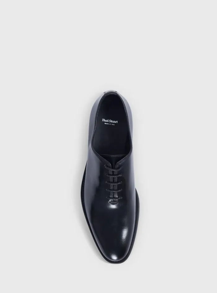 Men Paul Stuart Laceups and Oxfords Charles Leather Lace Up Black