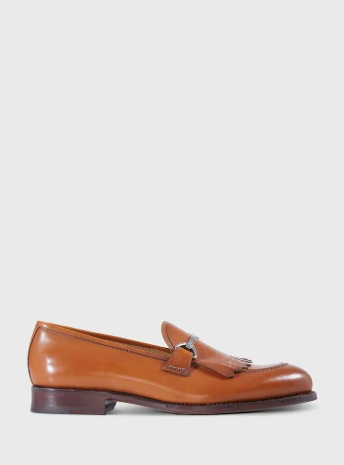 Men Paul Stuart Loafers Banfield Leather Loafer Tan