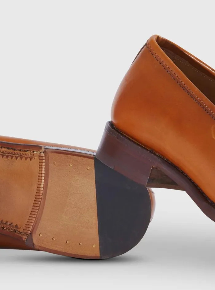 Men Paul Stuart Loafers Banfield Leather Loafer Tan
