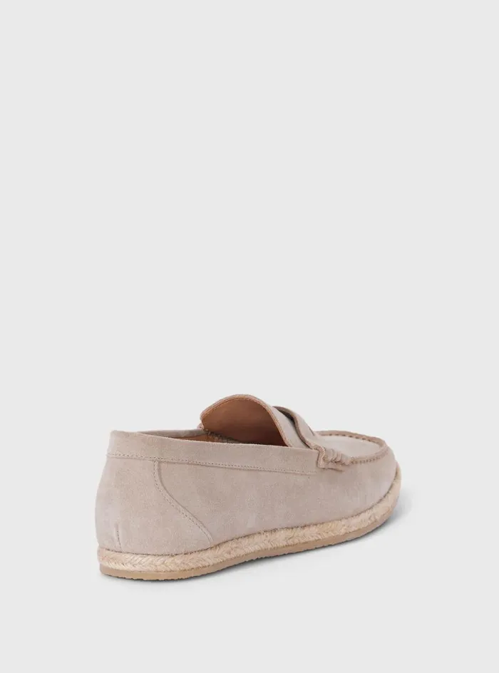 Men Paul Stuart Loafers Huxley Suede Penny Loafer Tan