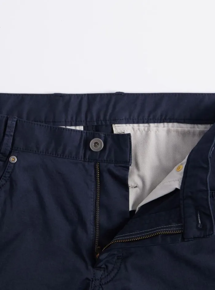Men Paul Stuart Pants Cotton Five Pocket Pant Navy