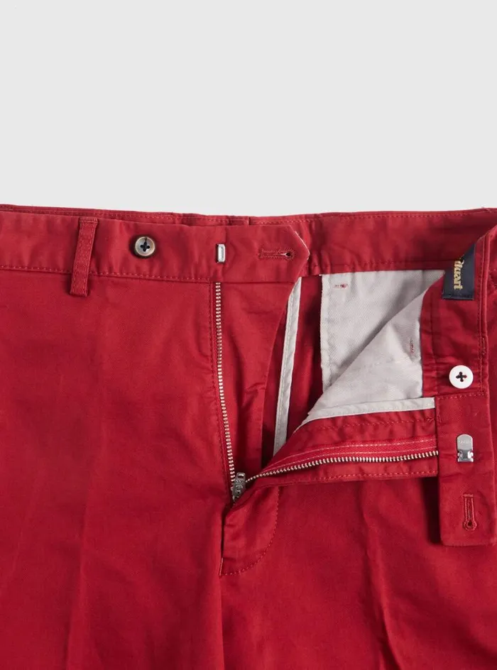 Men Paul Stuart Shorts and Swim Trunks Cotton Twill Bermuda Short Red Men Paul Stuart Shorts and Swim Trunks Cotton Twill Bermuda Short Red