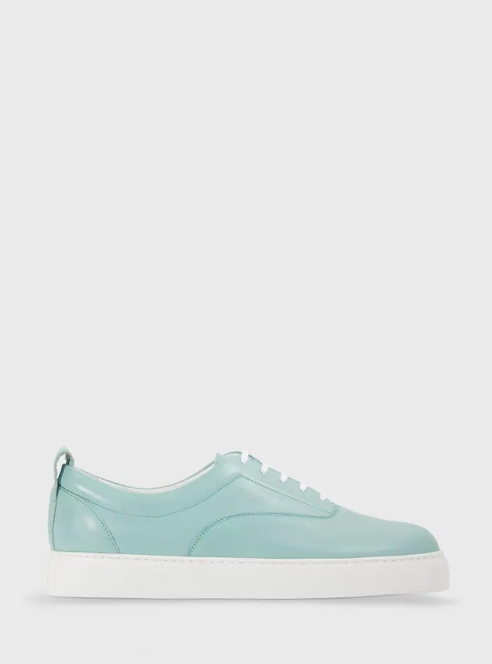 Men Paul Stuart Sneakers CVO Leather Sneaker Aqua