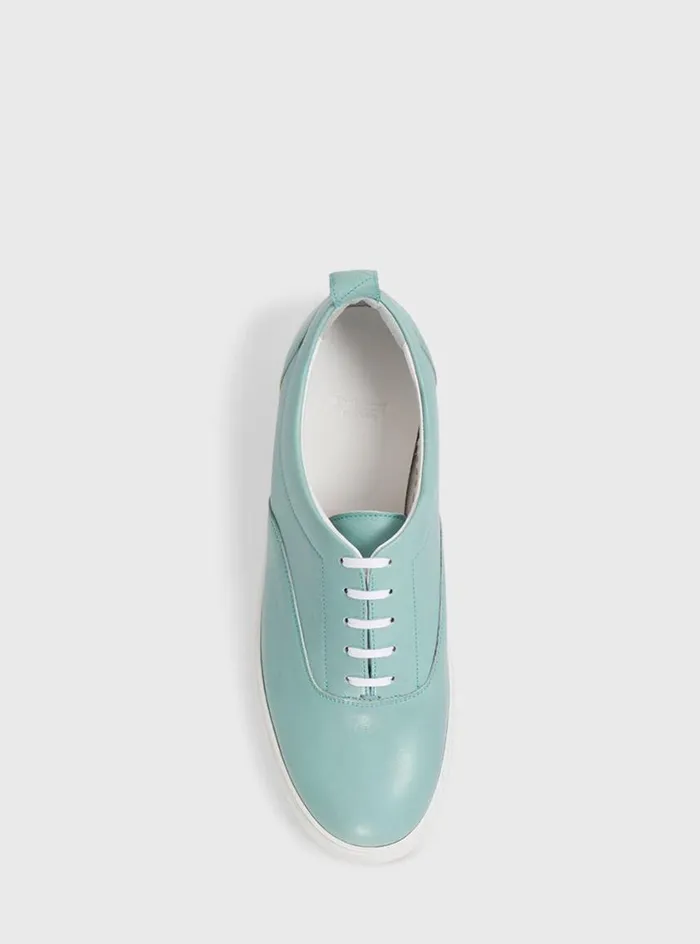 Men Paul Stuart Sneakers CVO Leather Sneaker Aqua