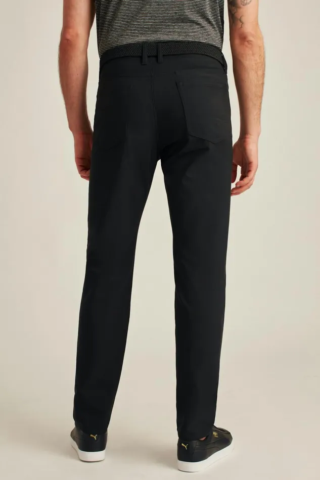 Men Performance Link 5Pocket Pants Jet Black Bonobos 5Pocket Pants