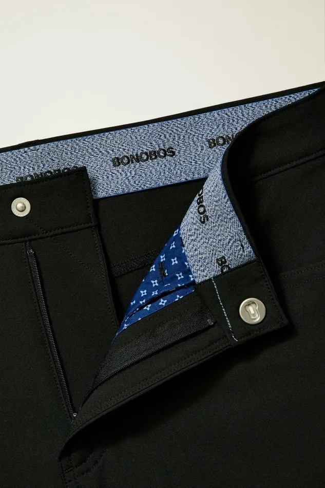 Men Performance Link 5Pocket Pants Jet Black Bonobos 5Pocket Pants