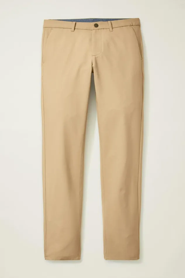 Men Performance Link Pants Oak Khaki Bonobos Joggers and Athleisure