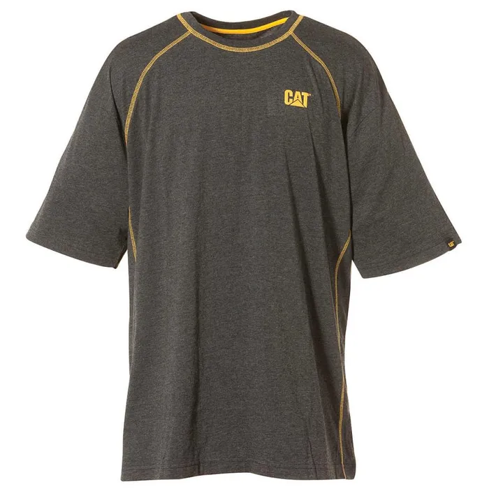 Men Performance Short Sleeve Tee Cat Footwear Tops and Outerwear