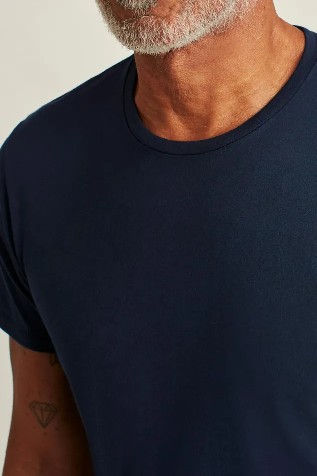 Men Pima Performance Tee Navy Bonobos Short Sleeve Tees