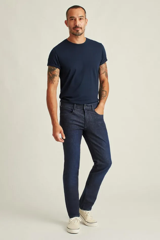 Men Premium Stretch Jeans Dark Wash Bonobos Jeans