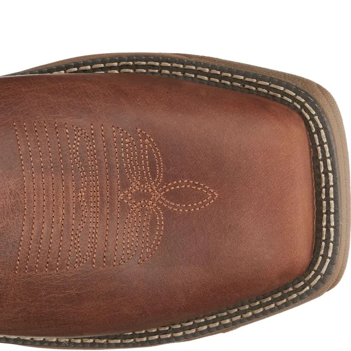 MEN Rush Strike 17034 Snake Resisting Russet Justin Boots Work